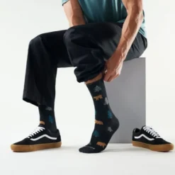 SmartwoolEveryday Through the Trees Crew Socks - Chaussettes en laine mérinos homme