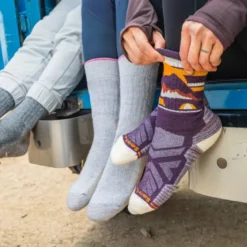 SmartwoolHike Light Cushion Mountain Moon Crew - Chaussettes randonnée femme