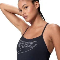 SpeedoEnd+ Logo Thin Strap 1P - Maillot de bain natation femme