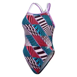 SpeedoWomen's Eco+ Allover Digital Starback - Maillot de bain natation femme
