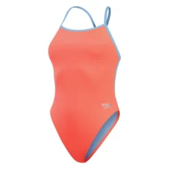 SpeedoWomen's Eco+ Solid Vback - Maillot de bain natation femme