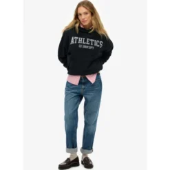 SuperdryAth Ess Relaxed Hood - Sweatshirt à capuche femme