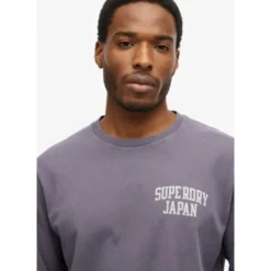 SuperdryAthletic Ess Ls Tee - T-shirt homme