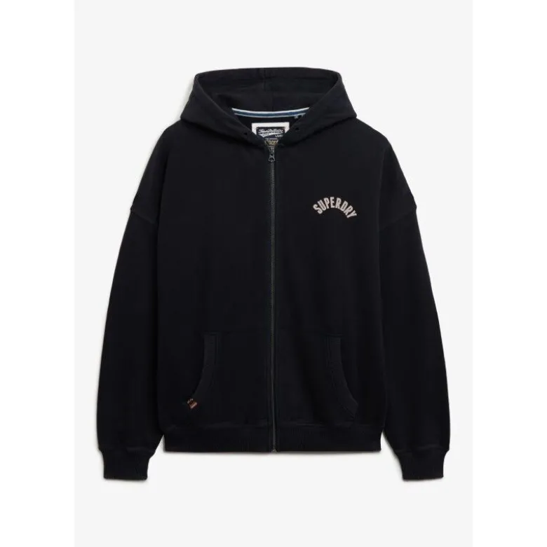 SuperdryAthletic Ess Oversized Ziphood - Sweatshirt à capuche femme