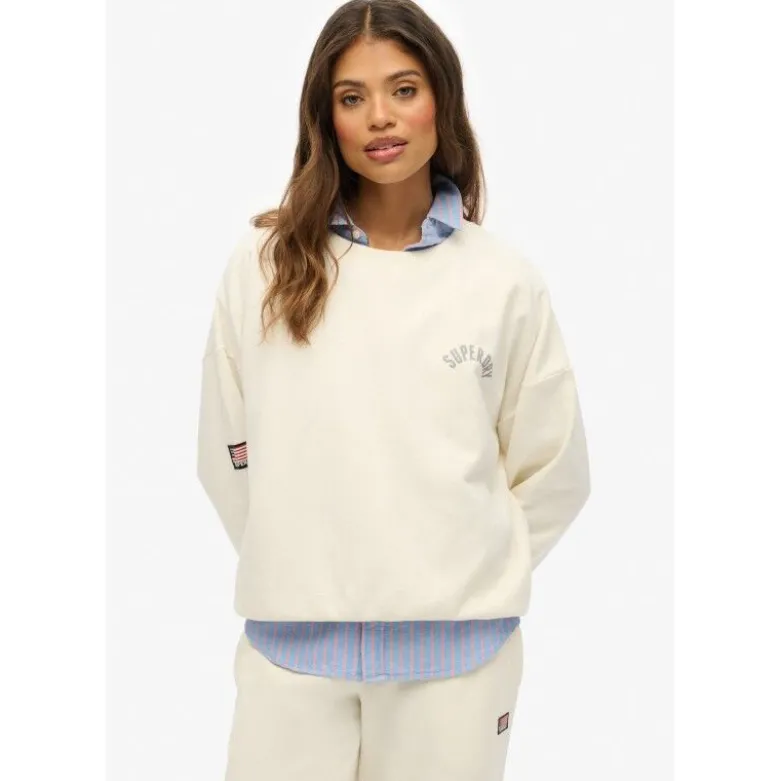 SuperdryAthletic Relaxed Printed Crew - Sweatshirt femme