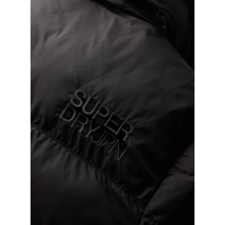 SuperdryBlack Puffer Jacket - Doudoune femme