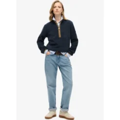 SuperdryEstate Half Zip Fleece - Polaire femme