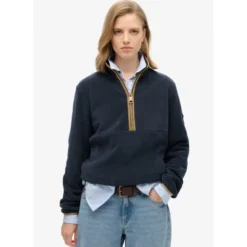 SuperdryEstate Half Zip Fleece - Polaire femme