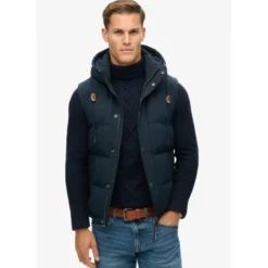 SuperdryEverest Hooded Puffer Gilet - Doudoune homme