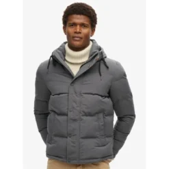 SuperdryEverest Short Hooded Puffer - Doudoune homme