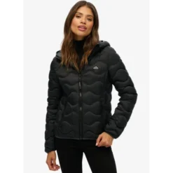 SuperdryHood Fuji Lite Wave Padded Jkt - Doudoune femme