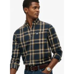 SuperdryL/S Cotton Lumberjack Shirt - Chemise homme