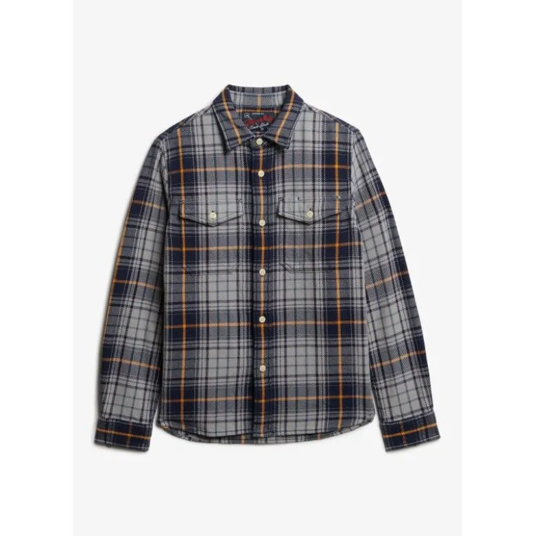 SuperdryMerchant Heavy Checked Shirt - Chemise homme