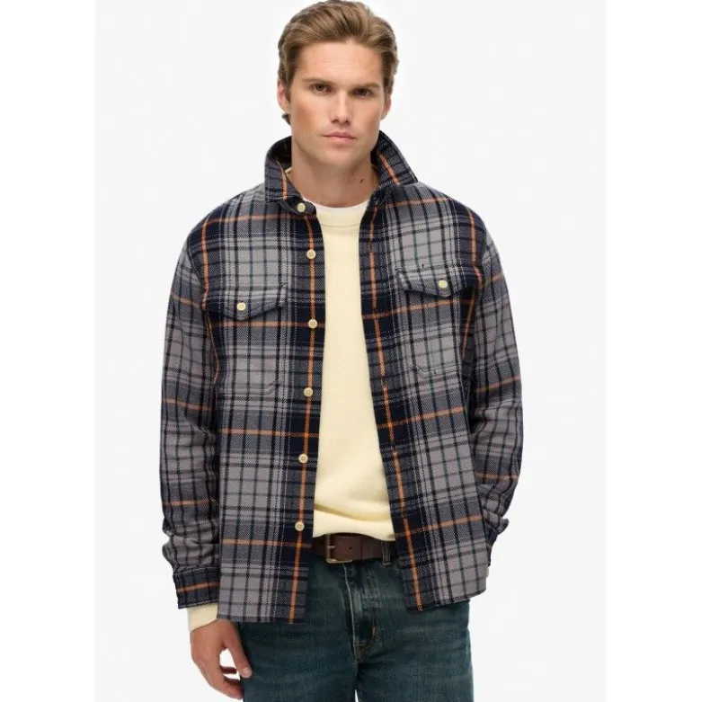 SuperdryMerchant Heavy Checked Shirt - Chemise homme