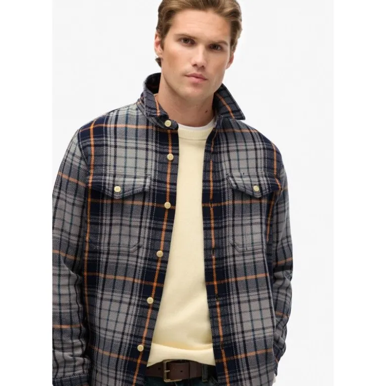 SuperdryMerchant Heavy Checked Shirt - Chemise homme