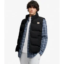 SuperdryNon Hood Short Everest Gilet - Doudoune sans manches homme