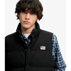 SuperdryNon Hood Short Everest Gilet - Doudoune sans manches homme