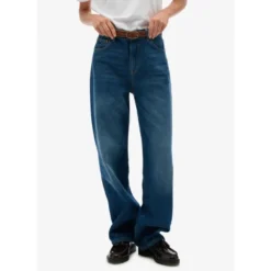 SuperdryOrganic Cotton High Rise Wide Leg - Pantalon femme