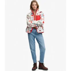 SuperdryOutdoor Printed Zip Fleece - Polaire femme