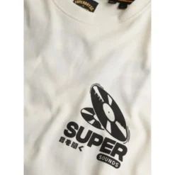 SuperdryRecord Label Oversized Tee - T-shirt homme