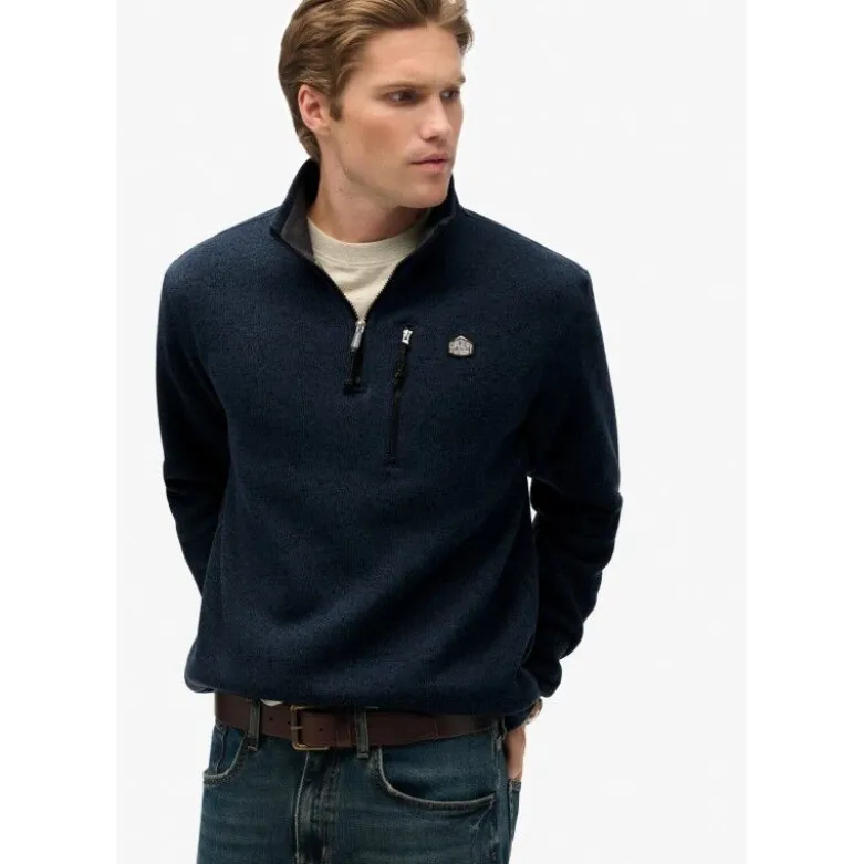 SuperdryStorm Fleece Half Zip - Polaire homme