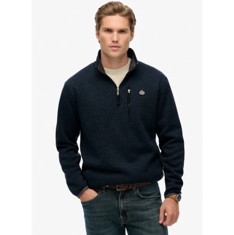 SuperdryStorm Fleece Half Zip - Polaire homme