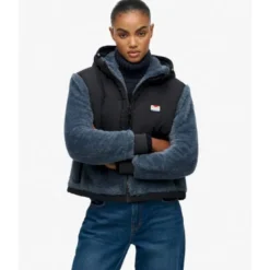 SuperdrySuper Soft Hybrid Full Zip - Polaire femme