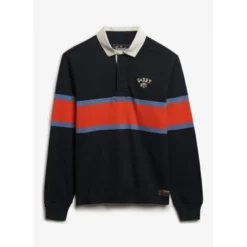 SuperdryVintage Athletic Stripe Rugby - Polo homme