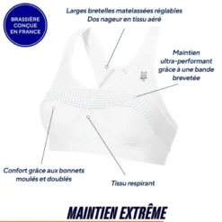 ThuasneTop Strap X-Back - Brassière de sport femme