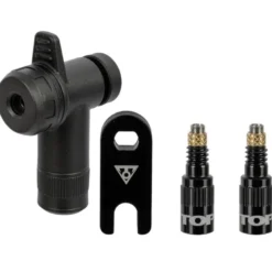 TopeakTurboFlow Valve Combo with RapidHead - Pompe à vélo