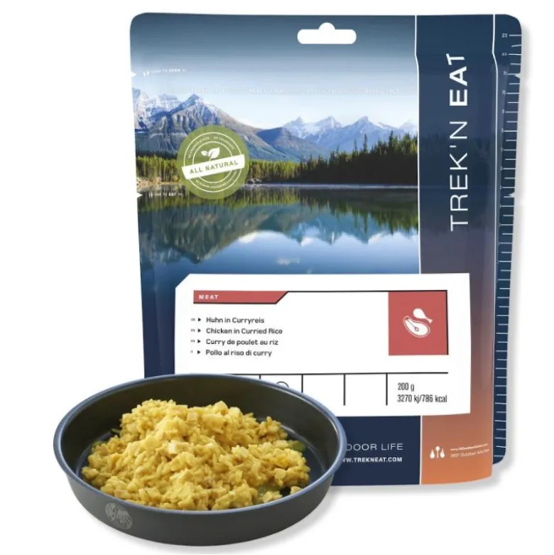 Trek'N EatCurry de poulet au riz - Plat de viande