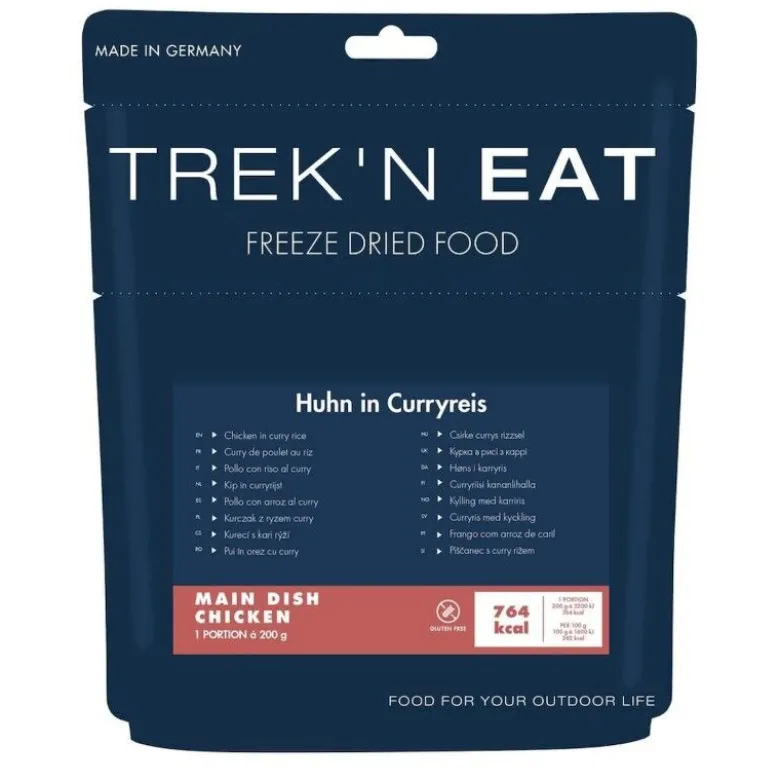 Trek'N EatPoulet Madras avec Riz - Plat principal