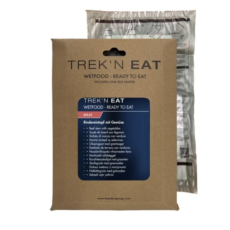 Trek'N EatSauté de bœuf aux légumes + système autochauffant - Plat principal