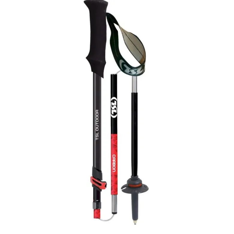 TSL OutdoorTour Carbon 5 Light - Bâtons randonnée