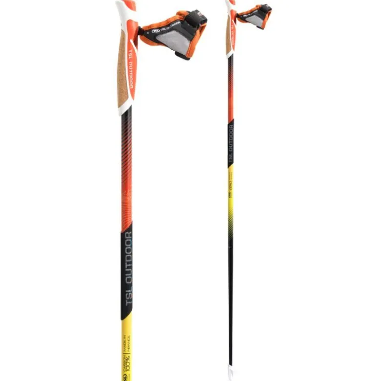 TSL OutdoorAddict Trail Carbon 1 Grip Cork Spike - Bâtons trail