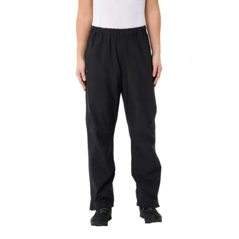 VaudeFluid Full-Zip Pants S/S - Pantalon imperméable femme