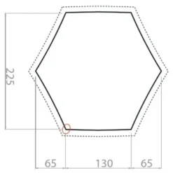 VaudeFP Ultralight Space 2P - Tapis de tente
