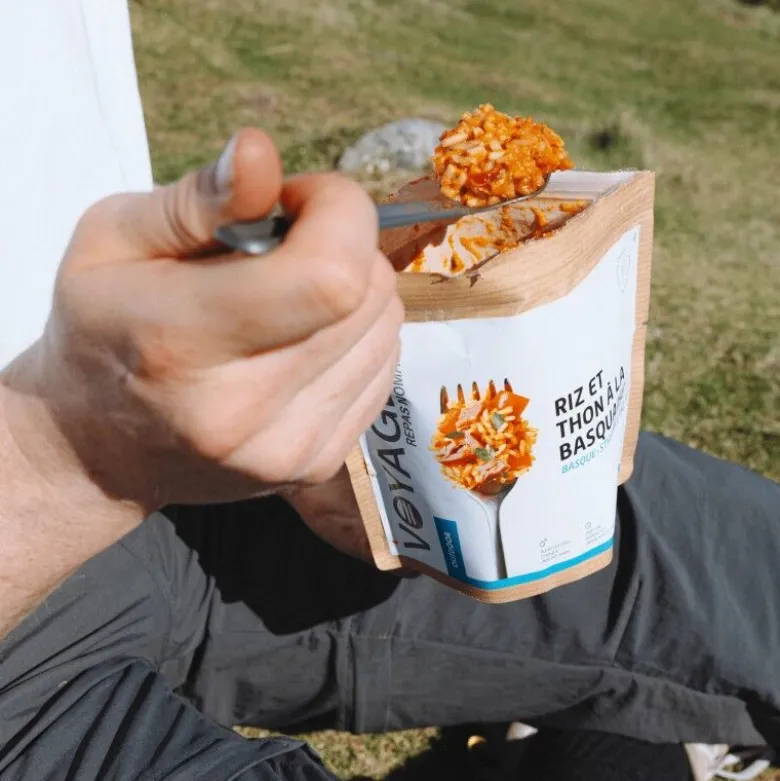 Voyager NutritionRiz et Thon À La Basquaise - Repas lyophilisé
