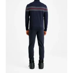 We NorwegiansSignature Zip Up - Pull en laine mérinos homme
