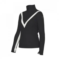 We NorwegiansVoss Chevron Zip Up - Pull en laine mérinos femme