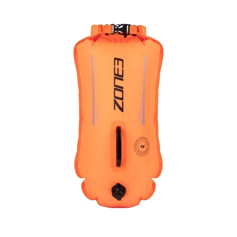 Zone3Bouée Sac Étanche Recyclée 28L - Bouée de nage en eau libre